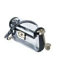 thumbnail image 2 of Pre-Owned Chanel Black/Transparent CC Medium Flap Transparent Bag Shoulder Bag, 2 of 6
