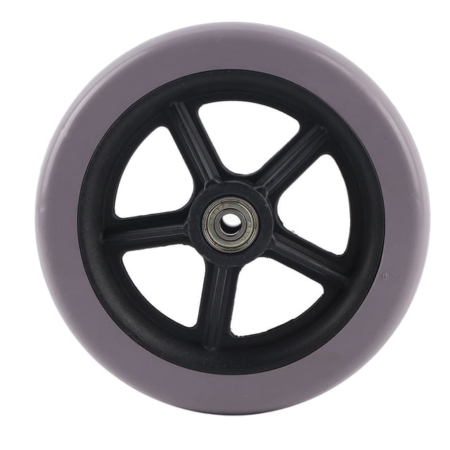 Wheelchair Accessory,6 Inch Wheelchair Front Disabled Wheelchair Wheels Anti Slip Wheelchair Wheel Compact and Lightweight