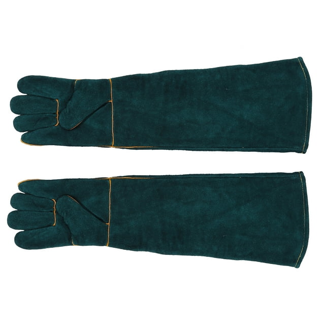 Dog Training Anti Bite Gloves, Scratch Proof Warm Animal Anti Bite Gloves Soft For Snakes For Reptile L