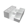 thumbnail image 4 of Bunblic Lash Extension Organizer Eyelash Storage Case Container,Clear,Storage Box,Makeup Organizer for Eyelash Tools Hair Accessories white, 4 of 8