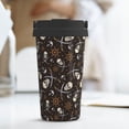 thumbnail image 6 of Hirioo Pirate Skulls for Coffee Travel Mug Insulated Coffee Mug with Lid, 6 of 8