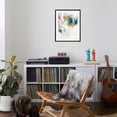 thumbnail image 4 of Art.com Raspberry & Teal I Art Print by Victoria Borges, Black Frame Wall Art, 23" x 29", 4 of 5