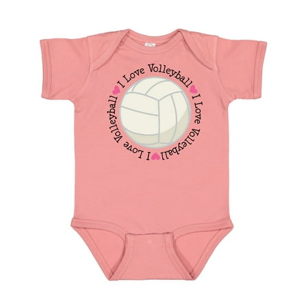 

Inktastic Volleyball Gifts for Girls Gift Baby Girl Bodysuit