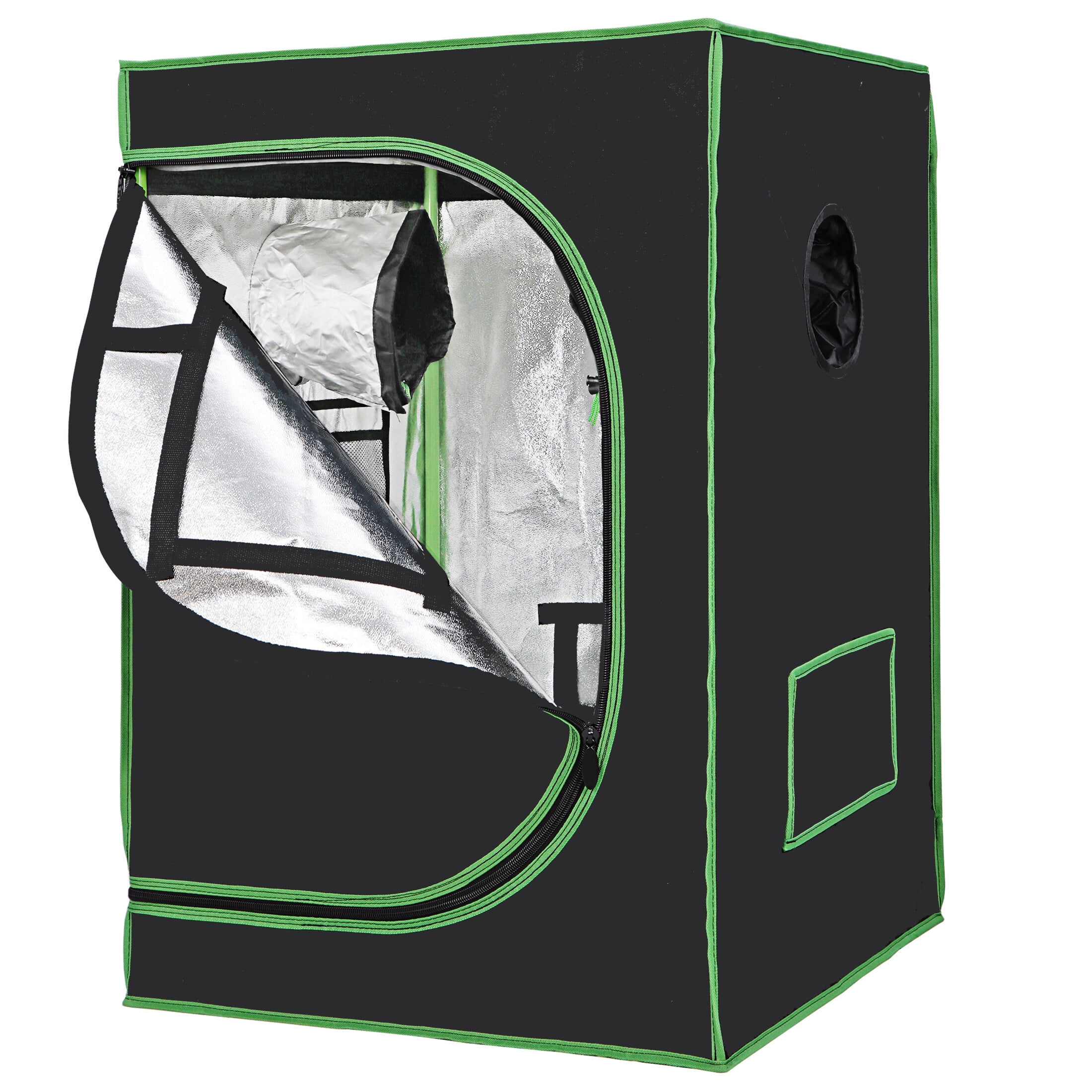 Quictent 96"x96"x78" Reflective Mylar Hydroponic Grow Tent with View Window Bag 