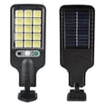 thumbnail image 1 of Lámpara de calle solar para exteriores, lámpara de jardín con inducción del cuerpo humano con control remoto, lámpara de pared LED, lámpara de jardín impermeable, 1 of 1