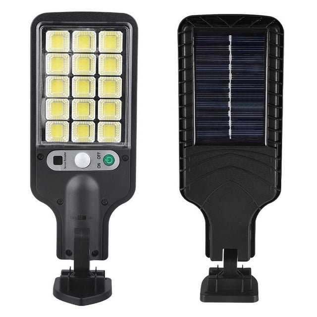 Lámpara de calle solar para exteriores, lámpara de jardín con inducción del cuerpo humano con control remoto, lámpara de pared LED, lámpara de jardín impermeable