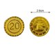 thumbnail image 1 of 30/60/120 Uds. Monedas de oro de plástico pirata caza del tesoro de pirata juguetes para niños accesorios temáticos de fiesta recuerdo de cumpleaños temático pirata（FV 20 120 Pcs, 1 of 5