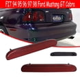 thumbnail image 2 of GTINTHEBOX OE-Spec Red Rear Side Marker Lights Reflectors For 1994 1995 1996 1997 1998 Ford Mustang, 2 of 8