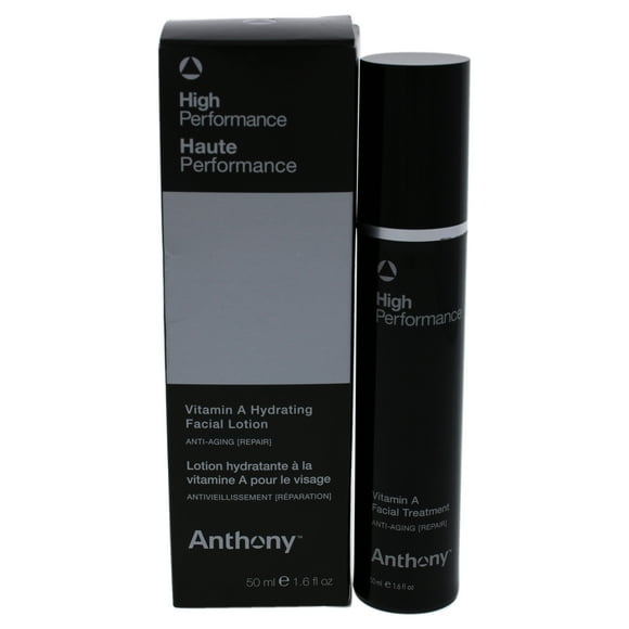 High Performance Vitamin A Hydrating Facial Lotion by Anthony for Men - 1.6 oz Moisturizer