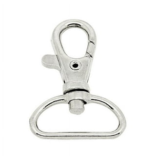 1.5 Inch Clip with Trigger Snap and Round Eye Swivel D Ring –