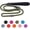 Army Green, variant on Strong Slip Rope Dog Training Leash (4ft) - Heavy Duty Durable Braided Nylon Lead with Rubber Stopper & Padded Handle - Large Medium Small Dogs No Pull Walk Leash (Orange, 1/2" x 4ft)