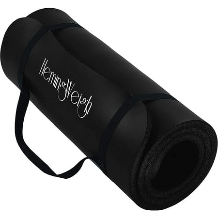1 Inch Extra Thick Non Slip Yoga Mat - Exercise Mats for Home Workouts, (70"L x 23"W)
