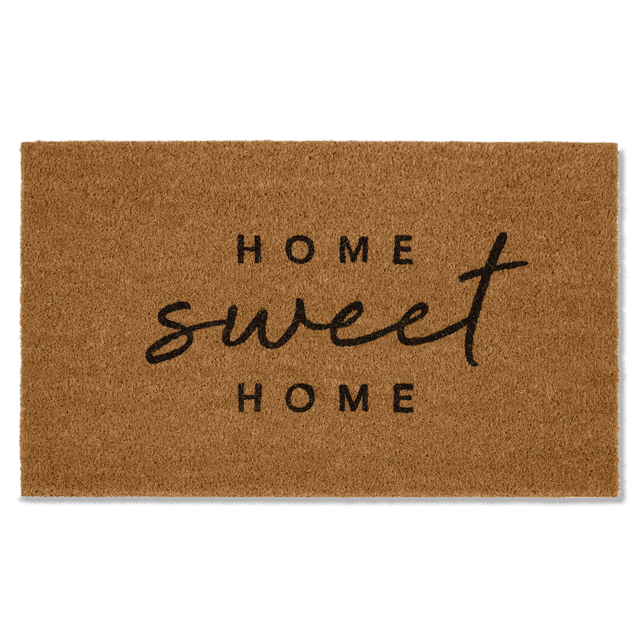 Bouclair Natural Home Sweet Home Doormat 30 X 18 in (76.2 X 45.7 cm)