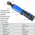 thumbnail image 2 of Amdohai Dayplus Clé à Cliquet Électrique Sans Fil 3/8 Pouces 12v Clé d'Alimentation Trousse d'Outils, 2 of 5