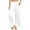 White, variant on SNKSDGM Women's Plus Wide Leg Sweatpants Women Petite Short Womens Sweatpants with Pockets Tall Womens Casual Wide Leg Loose Sweatpants Comfy Oversized Pajama Pants Elastic High Waisted Joggers