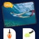 thumbnail image 3 of Soporte para boquilla Buceo Snorkel Soidarity Naranja, 3 of 6