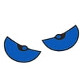 thumbnail image 3 of Abbracc Big Eyes Car Sticker Cute Motorcycle Sticker for Bike Air Conditioner Window blue, 3 of 9