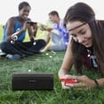 thumbnail image 4 of SYROX Super bass Portable Mini bt Speaker S12 Micro sd Slot, USB Port, Hand Free, Music Fashion Design with Dual Speakers Vibrating Membrane for Excellent Music, 4 of 4