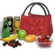 thumbnail image 3 of Fotbe Red Glitter Bolsa Térmica Portátil con Estampado, Bolsa de Entrega de Alimentos Aislada, Bolsa Reutilizable de Gran Capacidad para Comidas y Supermercado, 3 of 6