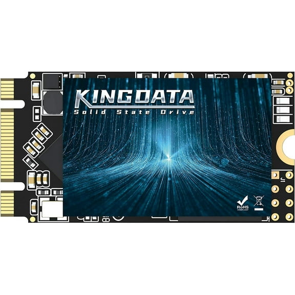 KINGDATA M.2 2242 SSD 512GB Ngff Internal Solid State Drive High-Performance Hard Drive for Desktop Laptop SATA III 6Gb/s Includes SSD(512GB, M.2 2242)