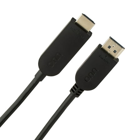 onn 6’ DisplayPort to HDMI Cable