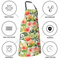 thumbnail image 5 of Pofeuu Fruits Peach1 Print Waterproof Apron with Pockets Adjustable Cooking Aprons Kitchen Bib for Baking Household Cleaning, 5 of 8