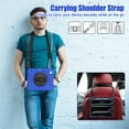 thumbnail image 5 of For iPad Pro 13 M4 2024/iPad Pro 13 M5 2025 Case 13 inch, 360 Hand Strap, Shoulder Strap, Kickstand, Rugged Drop Protection, Blue, 5 of 7