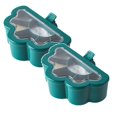 thumbnail image 1 of Oleegame 2PC Spice Dispenser Mini Seasoning Box Lidded Dust Proof PP Divided Kitchen Spices Container Cooking Utensils Green, 1 of 4
