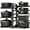 Black, variant on Adjustable Heavy Duty Pots and Pans Organizer Under Cabinet, 8-Tier Pot and Pan Organizers Inside Cabinet, Kitchen Cabinet Organizers and Storage, Black