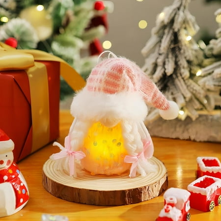 

Black and Friday Deals 2024 Clearance Under $5.00 Christmas Tree Ornaments Glow In The Dark No Face Santa Decorative Figurine For Festive Scene Setup Perfect For And Party Decorations