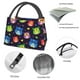 thumbnail image 4 of Fotbe Owls And Hearts Bolsa Térmica Portátil con Estampado, Bolsa de Entrega de Alimentos Aislada, Bolsa Reutilizable de Gran Capacidad para Comidas y Supermercado, 4 of 6