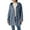 Dark Blue, variant on Cardigan Women Hooded Button Down Long Sleeve Casual Solid Color Knit Sweater Jacket For Everyday Comfort Lightweight Cardigans
