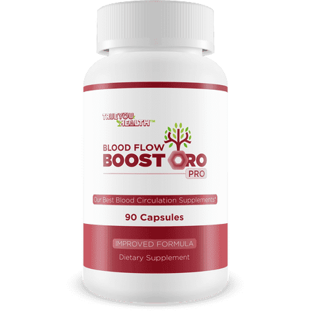 Blood Flow Boostoro Pro - Improved Formula - Our Best Blood Flow Pills for Men Best Circulation Supplement for Men Blood Flow - Better Blood Flow Vitamins for Men Circulation Vasodilator Supplements