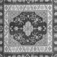 thumbnail image 1 of Ahgly Company Indoor Square Abstract Gray Modern Area Rugs, 7' Square, 1 of 4
