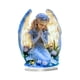 thumbnail image 2 of Placa decorativa acrílica de ángel rezando 2D con base, coleccionable, resistente al agua Estilo B, 2 of 9