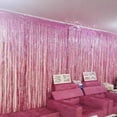 thumbnail image 5 of Foil Fringe Curtains - 4 Packs 3.28ftx3.28ft Sparkle Metallic Curtains Party Decorations Photo Booth Decorations Party, 5 of 5