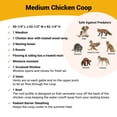 thumbnail image 4 of OverEZ Medium Chicken Coop - Up to 10 Chickens, 4 of 6