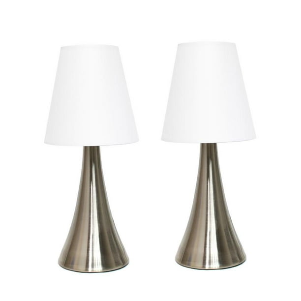 Mini Touch Table Lamp Set, White Touch Table Lamps