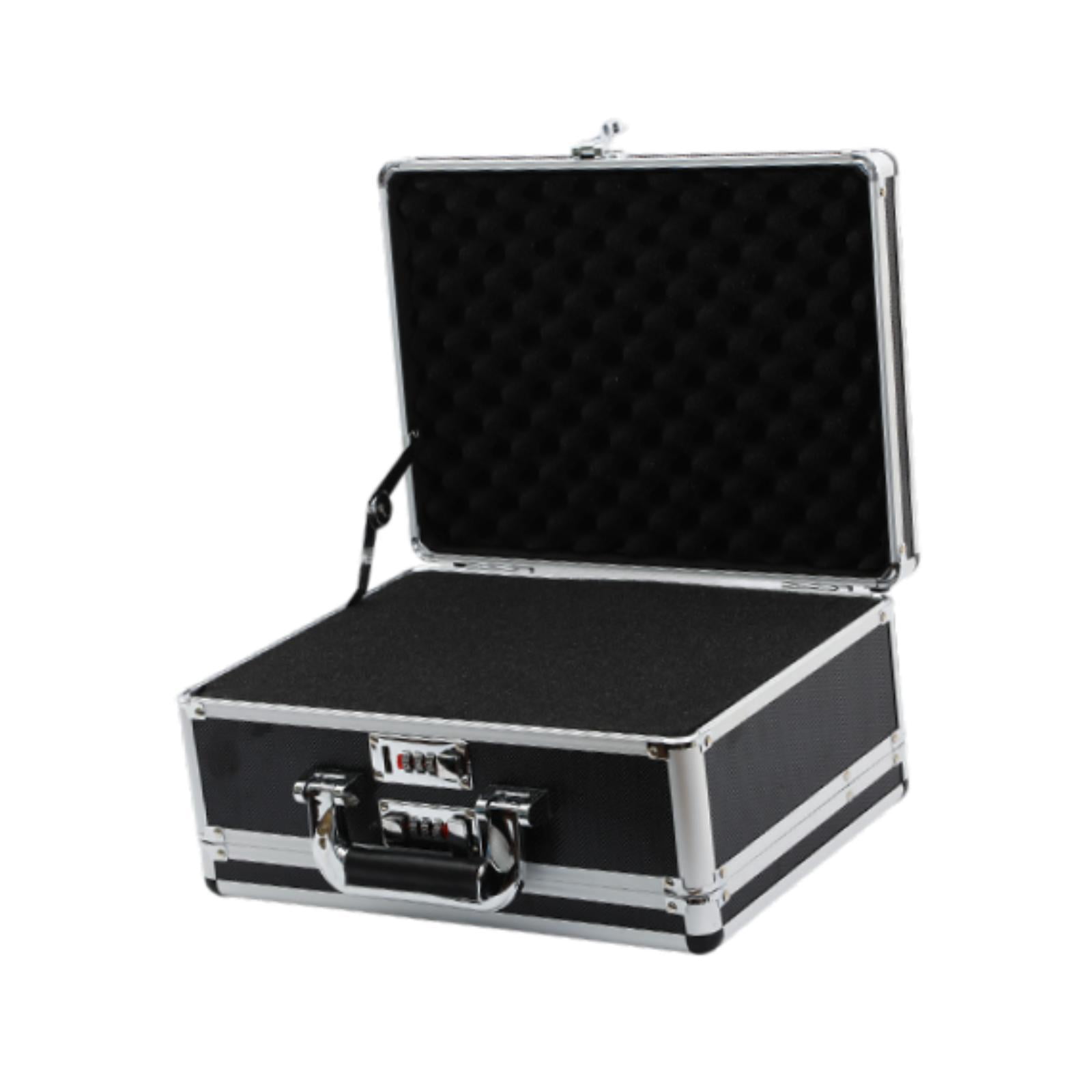 Bothyi Aluminum Alloy Case Password Briefcase Lockable Box Secure for Business Home