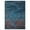 Blue/Orange Multi, variant on Aoile 9 x 12 Vintage Washable Area Rug, Low Pile Non-Slip Soft Lightweight Carpet for Living, Dining or Bedroom, Rust Multi