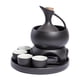 thumbnail image 1 of -Sake Set con una olla más cálida, , tazón con bandeja 4 tazas de bebida tradicional de sake para la fiesta de té en casa, 1 of 9