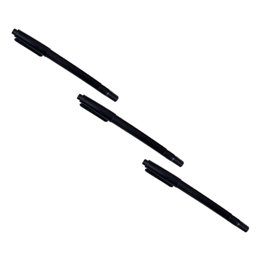 ZOURIH Black Markers for Drawing,3 Pack Dual Tip Brush Pens Permanent Marker Set for Art Drawing Sketching Writing Dooding Marking,Black