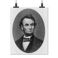 thumbnail image 2 of Print: President Abraham Lincoln, Bust Portrait In Cameo, Facing Front, 2 of 4