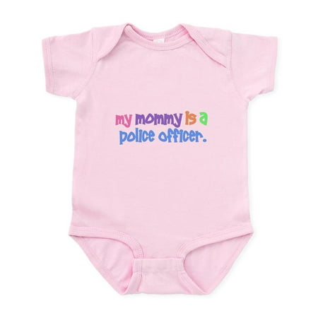 

CafePress - My Mommy Is A Police Officer PASTEL Infant Bodysui - Baby Light Bodysuit Size Newborn - 24 Months