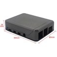 thumbnail image 4 of Argon NEO Case for Raspberry Pi 4 Aluminum Metal Shell Sliding Magnetic Lid Passive Cooling with Silicone Cooler, 4 of 5