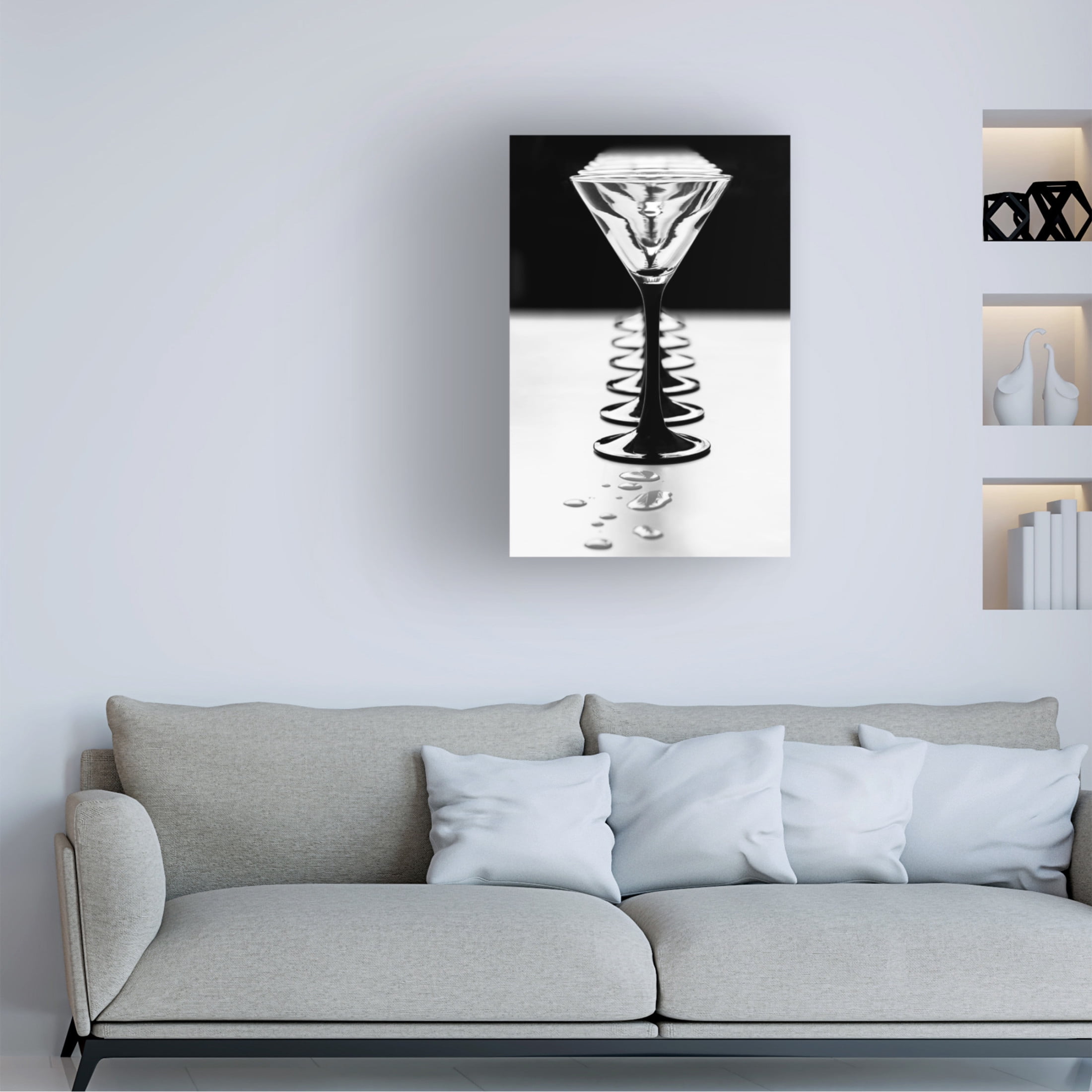 Trademark Fine Art Giorgio Toniolo Goblets Canvas Wall Art
