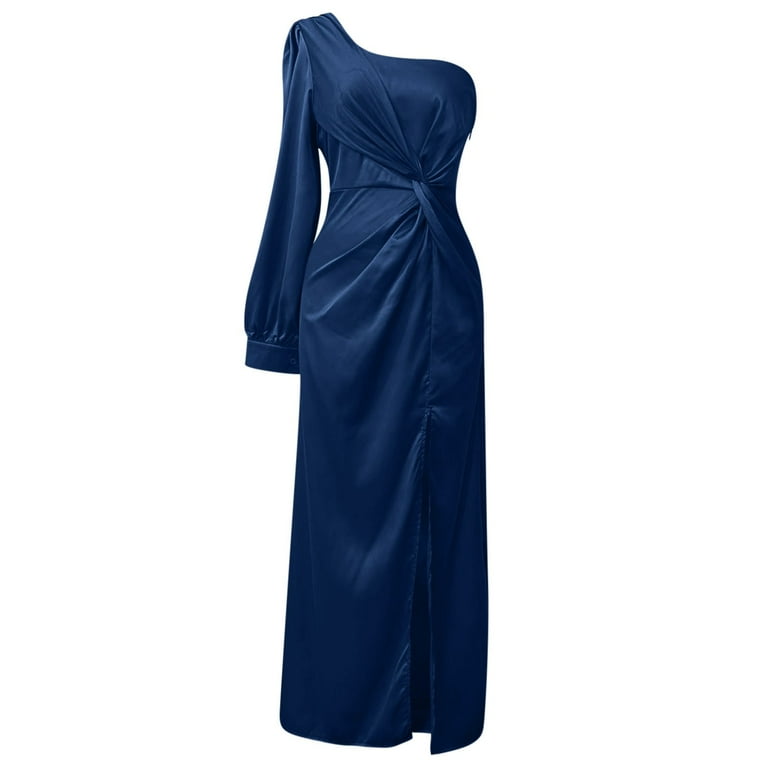 raglan sleeve tie front flare satin dress Raglan Sleeve Tie Front Flare Satin Dress