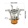 thumbnail image 3 of Danhjin Tête de Réchaud Mini Réchaud à Gaz de Camping Réchaud à Gaz de Camping Portable Tête de Réchaud de Randonnée Réchaud de Camping Portable Réchaud à Gaz Léger pour Camping en Plein Air Pique-Nique, 3 of 6