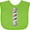 Apple Green, variant on Inktastic Barber Barberpole Boys or Girls Baby Bib