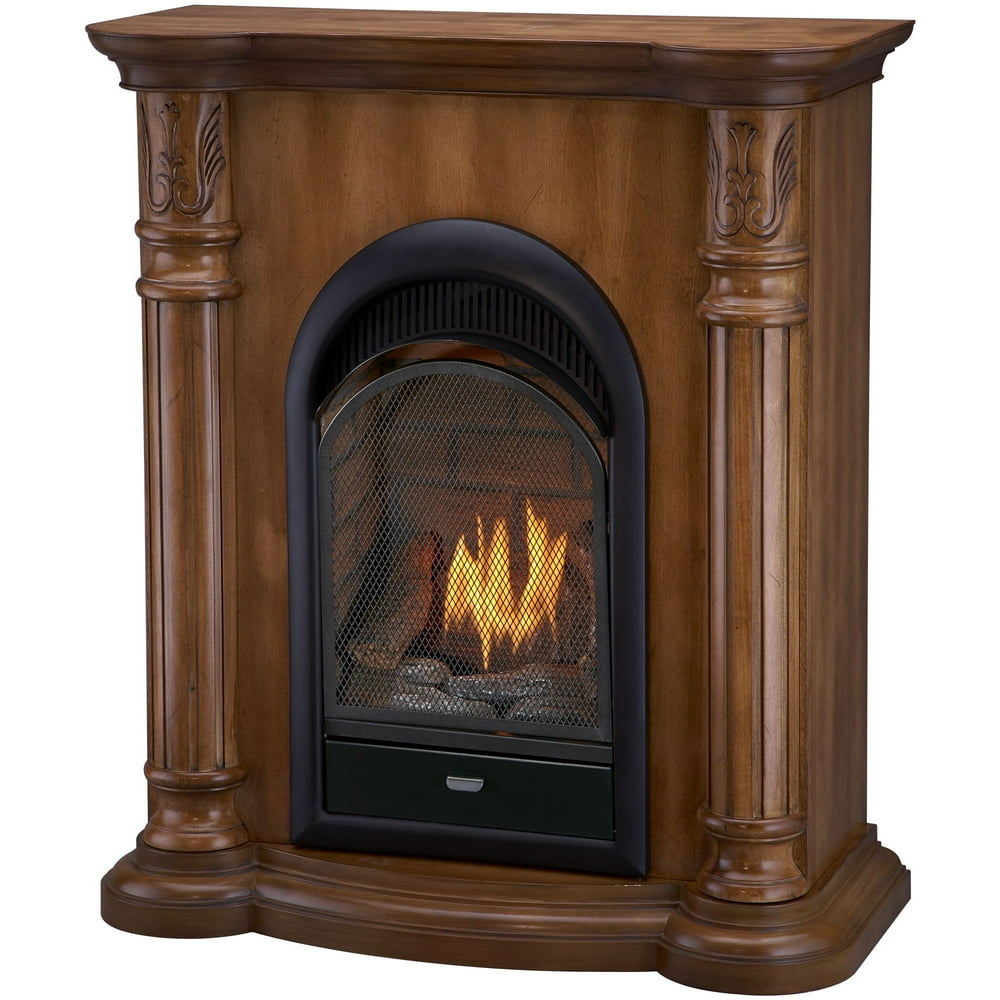 Bluegrass Living Vent Free Natural Gas Fireplace System 10,000 BTU, T